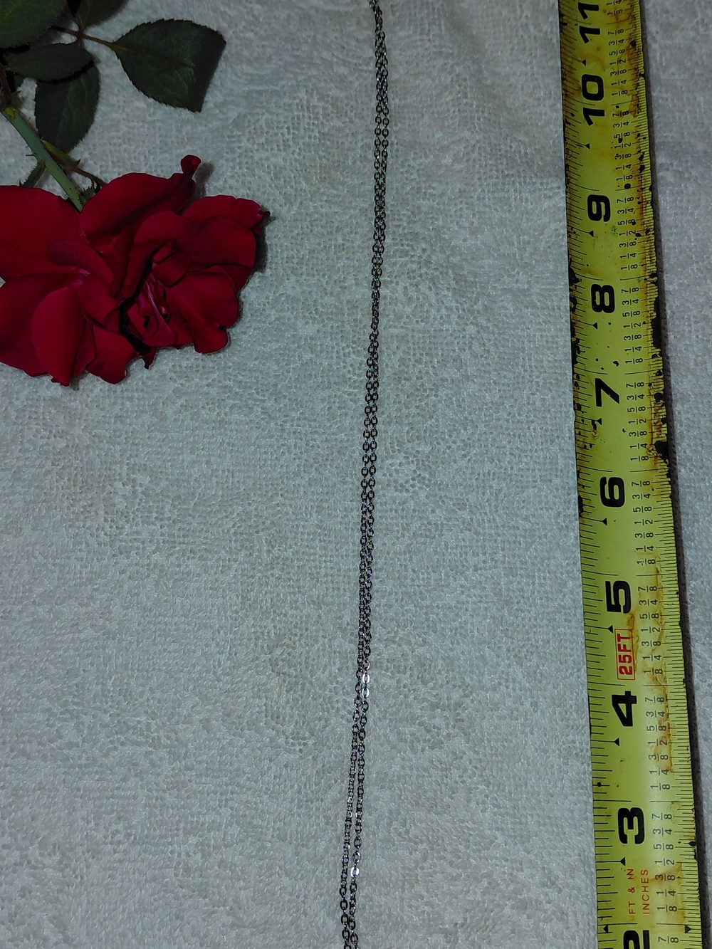 CHANEL Silver Chain Necklace Holding A Square Perfume Bottle-shaped Charm